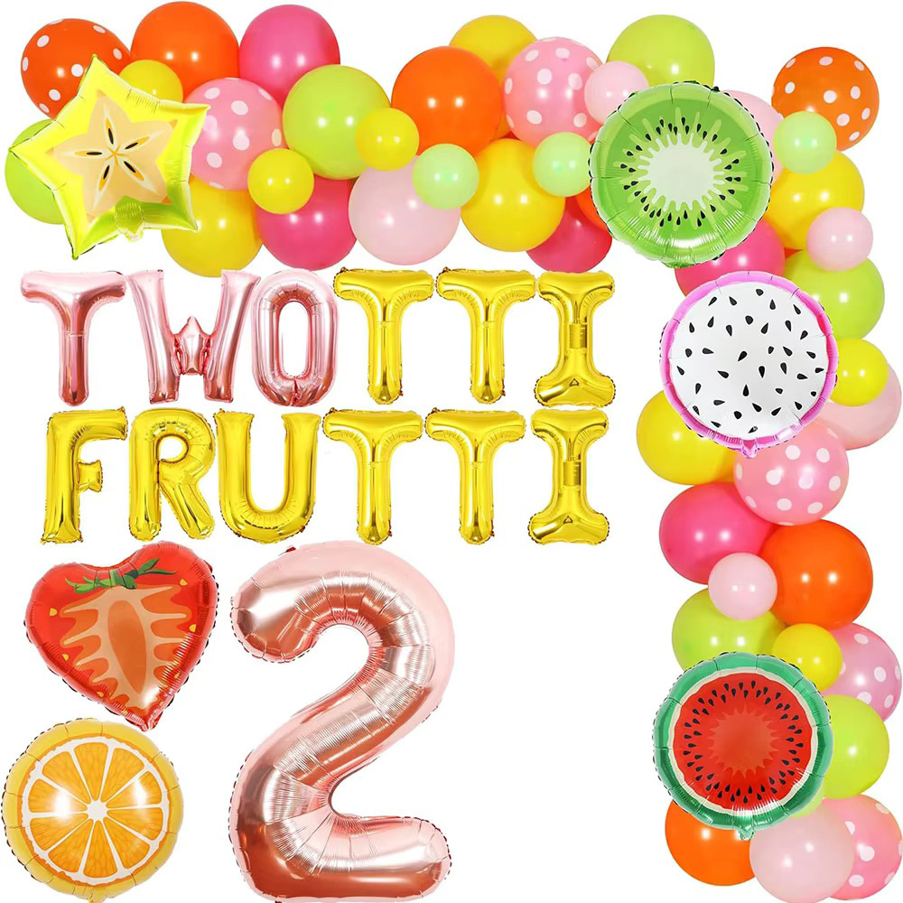 Balloon Arch Kit - Twotti Frutti Decoración de fiesta de