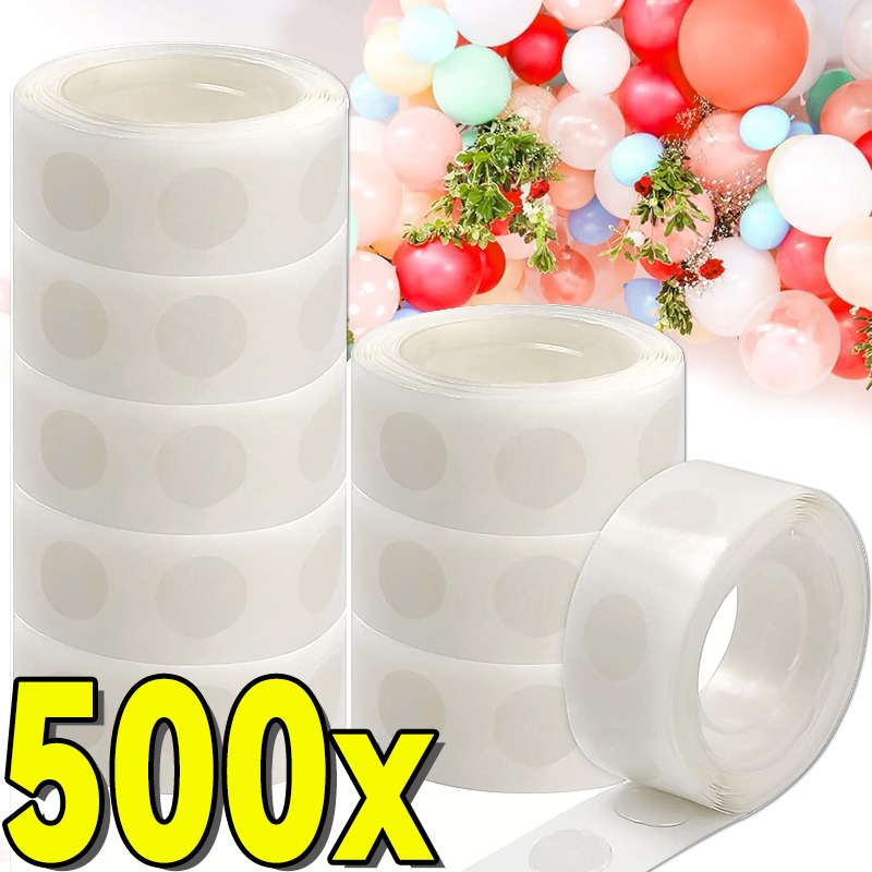 Balloon Arch Kit - Puntos Adhesivos para Globos, Cinta Adhesiva