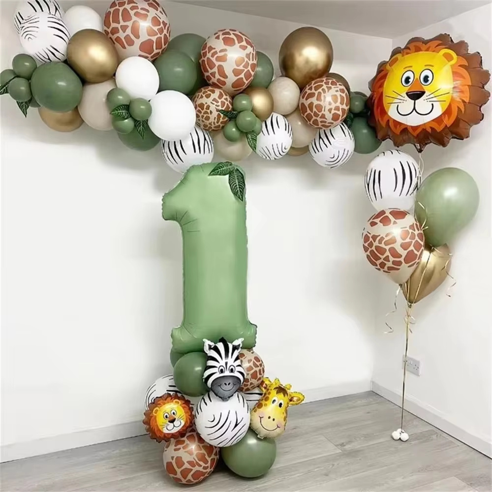 Balloon Arch Kit - Globos de Cumpleaños de Animales de