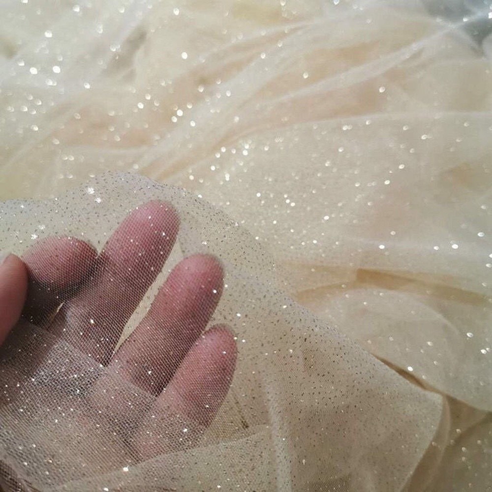 Nuevo Tela brillante de malla  - Glitter Tablecloth reseña y precio