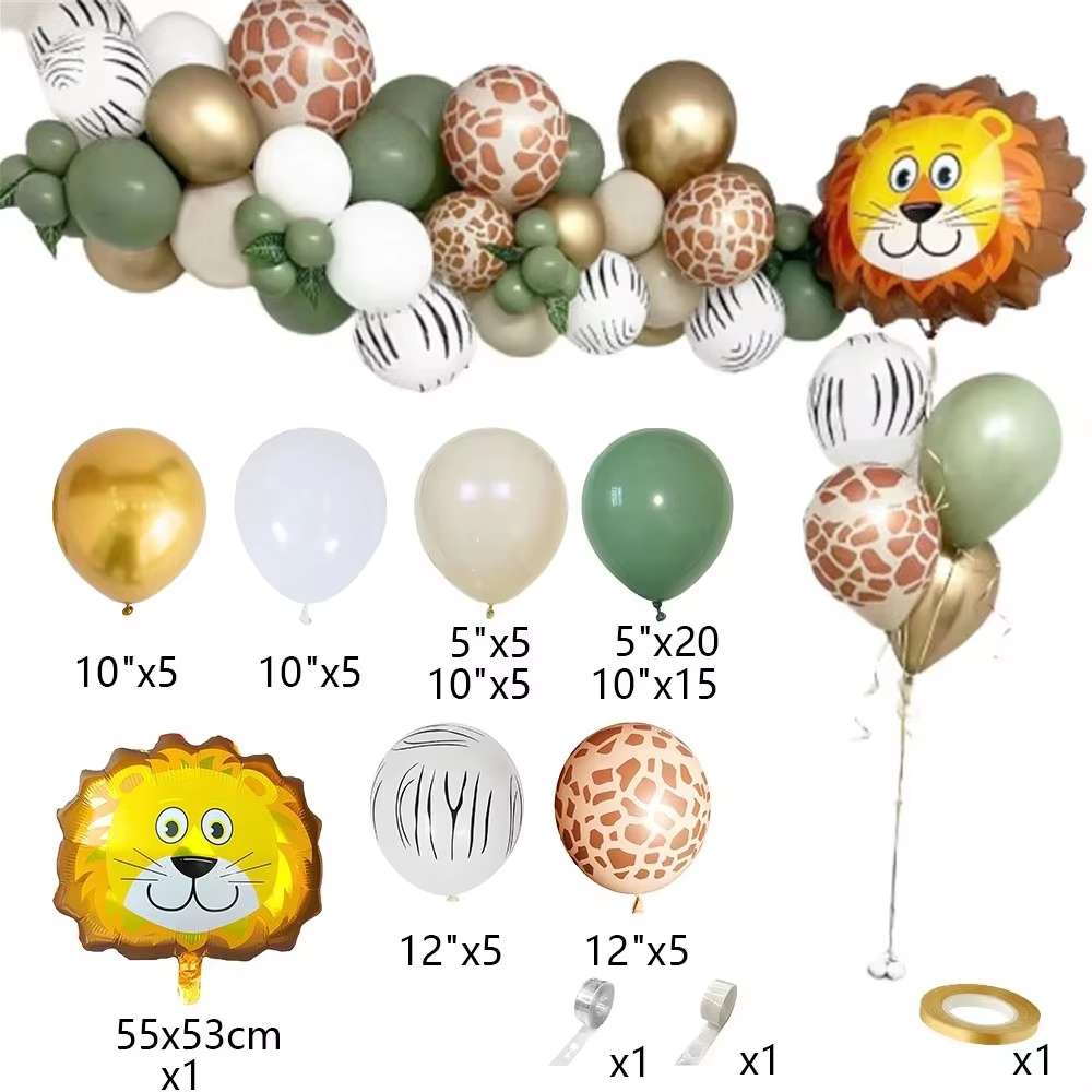 Globos de Cumpleaños de Animal - Balloon Arch Kit reseña y precio