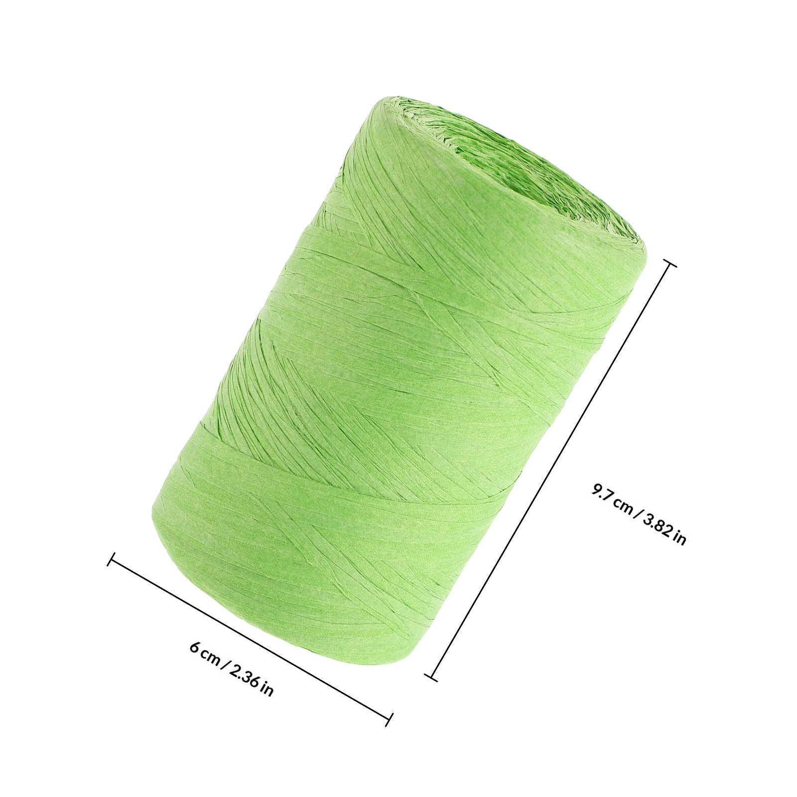 Cordel de Papel Rafia de Color - Papercraft Supply Ribbon reseña y precio